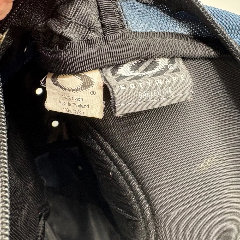 Oakley Vintage Icon Mini Tactical Bag Blue Black Streetwear Backpack